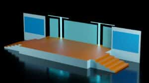 Why 3D Design Is Essential for Event Setup – The Dreamweaver Advantage 1 dreamweaver 3D stage