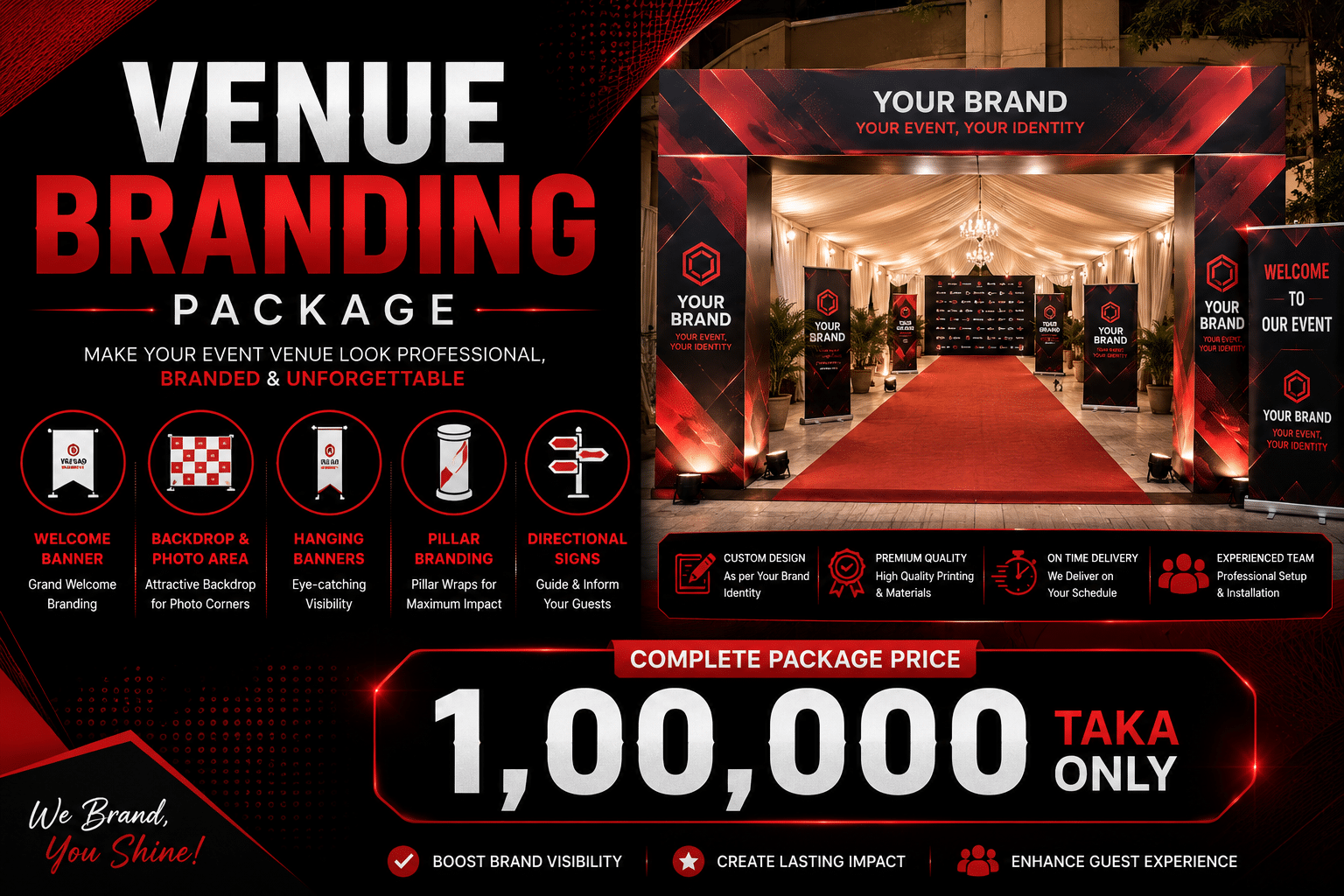 Pricing Plan 1 Dreamweaver Venue branding